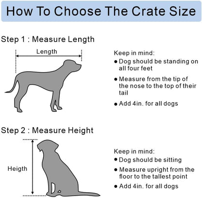 Furniture-Style Dog Crate End Table for Medium and Large Dogs