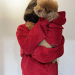 Trendy Matching Furry Besties & Owner Hoodies
