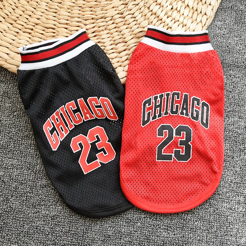 Chicago Jersey Basketball T-Shirt For Dog
