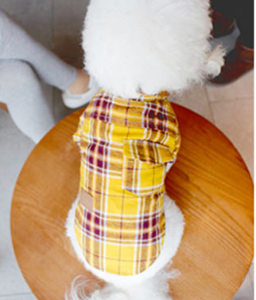Unisex Button-up Plaid Breathable Cotton Shirt - Pet&Owner Matching Sizes