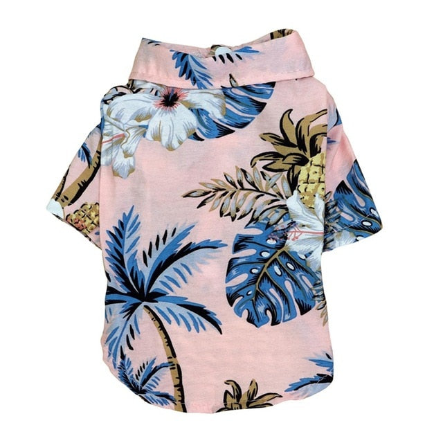 Lovely Summer Printed  Dogs Shirt