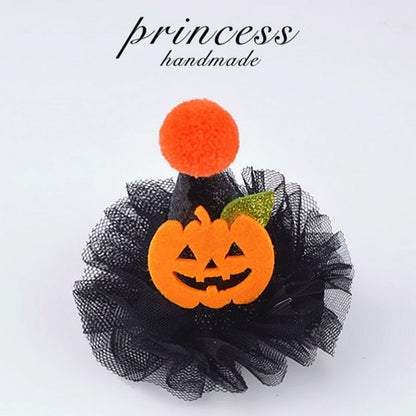 Cute Pumpkin / Bat Handmade Pet Dog/cat Headpiece for Halloween Party