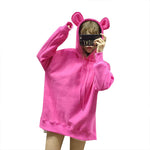 3D Animal Ears Classic Thickened Cotton Hoodie - Pet&Owner Matching Sizes