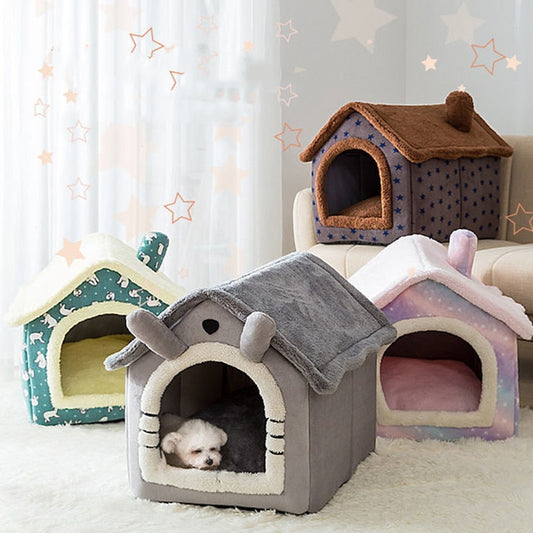 Foldable Warm House Cave for Dog Cat Pet