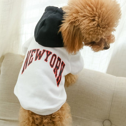 NEW YORK Unisex Thickened Cotton Hoodie - Pet&Owner Matching Sizes